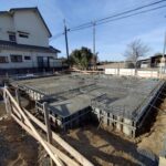 基礎工事順調に進んでます